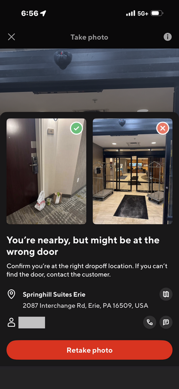 DoorDash Dasher app screenshot
